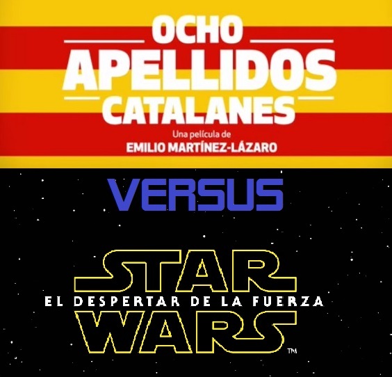 Ocho Apellidos VS. Star Wars - Primer Round. YA HAY GANADOR.