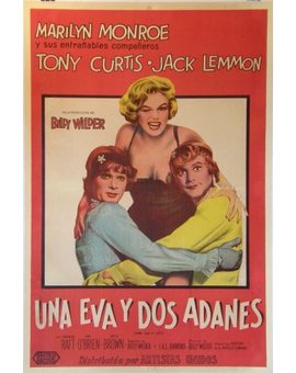 Más locas traducciones... UNA EVA Y DOS ADANES (Some like it hot)