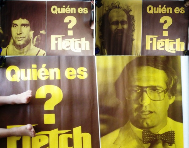 Los carteles teaser originales de Fletch...