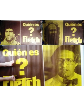Los carteles teaser originales de Fletch...