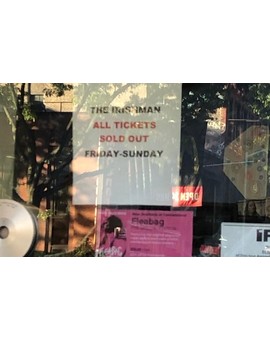 Las entradas para EL IRLANDÉS entran en reventa: 100 dólares la butaca.