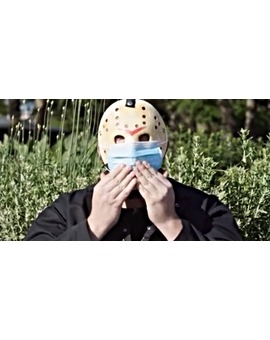 Jason Vorhees promueve el uso de mascarillas