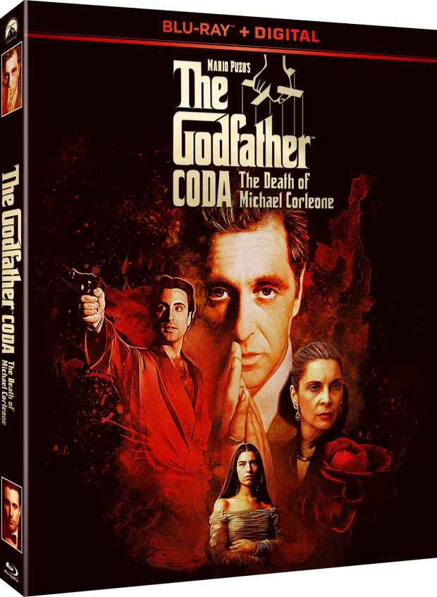 The Godfather Coda: Diseño de carátula y Preventas en Amazon