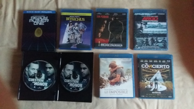 Compras de la última semana