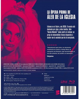 Fallo en la contraportada de Acción Mutante
