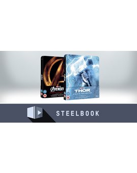 Nuevos steelbooks de Thor y Vengadores en Zavvi