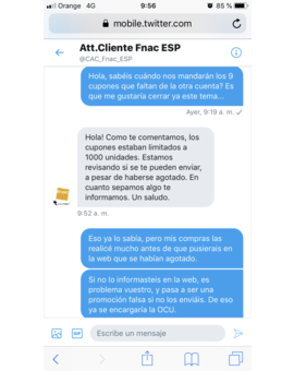"PROMOCIÓN" CUPONES 10€