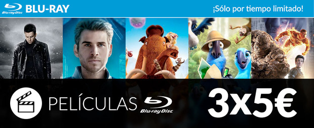 3 películas por 5 euros en GAME