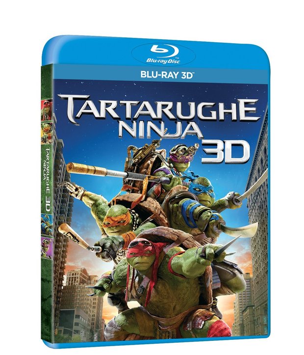Paramount decepciona, Teenage Mutant Ninja Turtles en BD en Italia tan solo dentro de 2 meses.