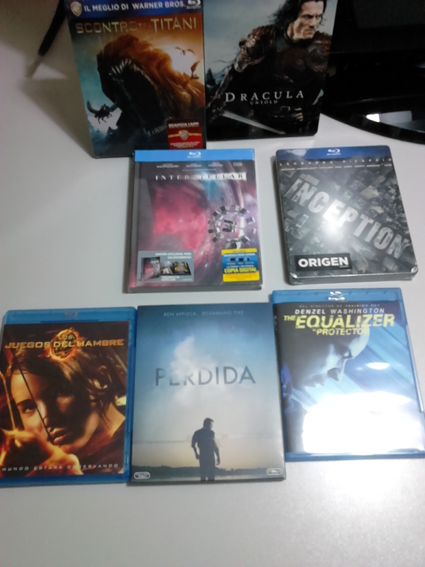 Mis últimas compras (Amazon.es, ECI y Amazon.fr)