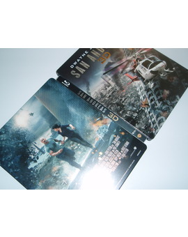 San Andreas 3D - Steelbook Aleman - Trasera (Exclusivo Amazon.de)