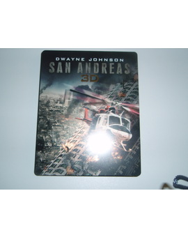 San Andreas 3D - Steelbook Aleman - Frontal (Exclusivo Amazon.de)
