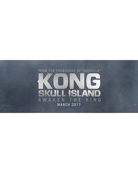 Dentro de una semana, en la Comic-Con, Kong: Skull Island con trailer inclusive y ahora, el logo oficial