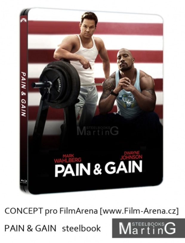 Pain & Gain (Steelbook, Republica Checa)