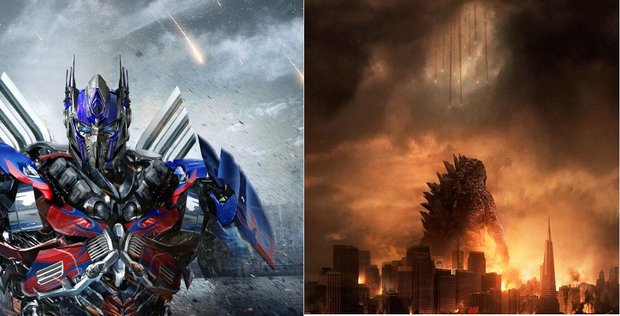 Marzo de trailers: Godzilla y Transformers: La era de la extinción