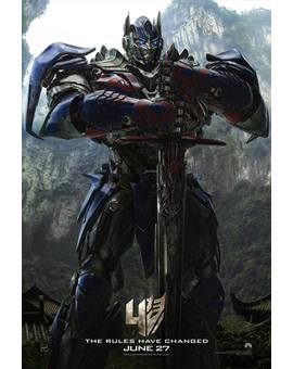 'Las reglas han cambiado': Poster de Optimus Prime y Trailer, una *ta pasada