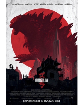 Poster para IMAX de 'Godzilla'