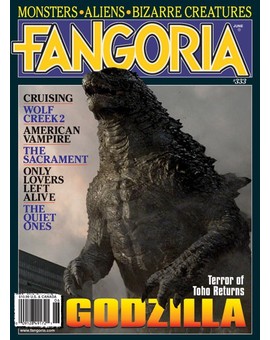 'Godzilla (2014)', portada de Fangoria