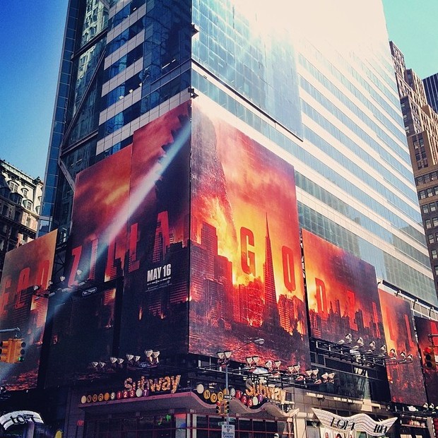 En Times Square...