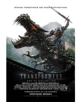 Nuevo poster de 'Transformers: La era de la extinción' (Permaneced unidos o enfrentaos a la extinción)