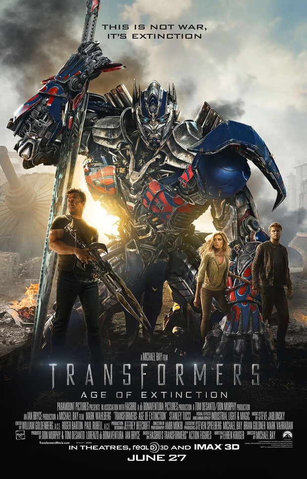 Nuevo poster de 'Transformers: La era de la extinción'