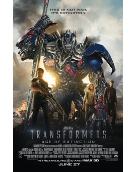 Nuevo poster de 'Transformers: La era de la extinción'