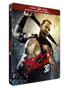 Diseño definitivo del steelbook frances de '300: El Origen de un Imperio'