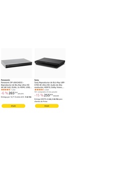 ¿Cuál me recomiendan de estos dos repros UHD?