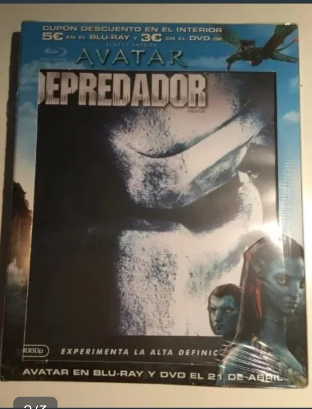 Predator Bluray con grano