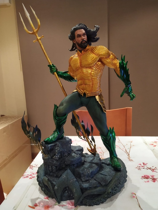 Puffff simplemente brutal esta estatua AQUAMAN