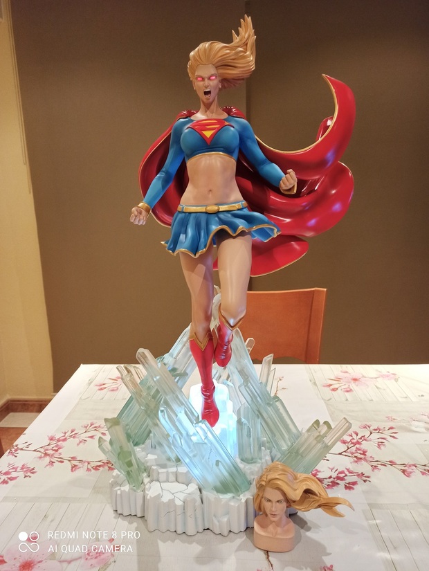 SUPERGIRL STATUE CUSTOM