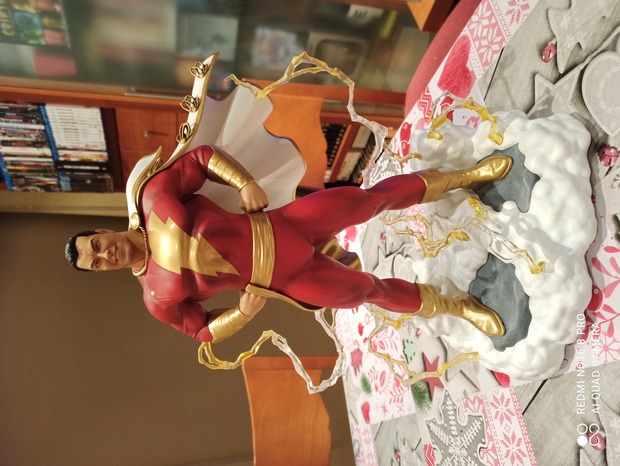 Shazam statue