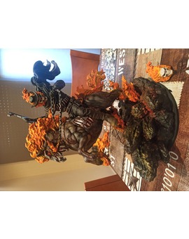 Ghost Rider a caballo nueva estatua