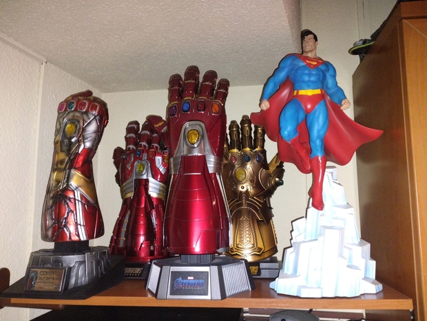 Mi colección de guantes del infinito