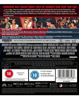 Scream 2 4K edición UK 