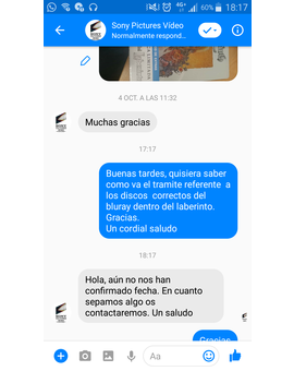 Respuesta Sony al tema bluray  dentro del laberinto