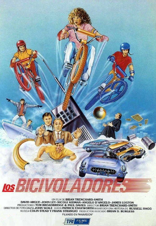 Los bicivoladores (BMX bandits) ésta tarde en Telemadrid.