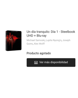 Steelbook disponible en Fnac Callao