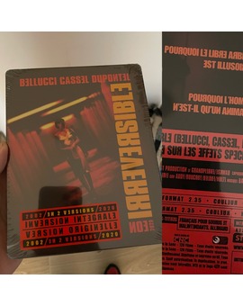 Irreversible steelbook Francia bluray