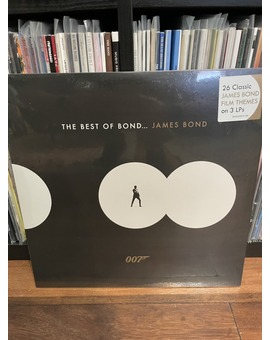 Triple vinilo con las 26 canciones de JAMES BOND