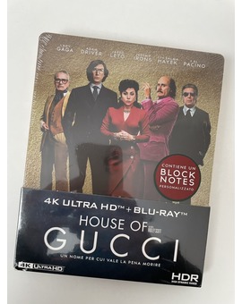 La casa gucci steelbook edición italiana. 