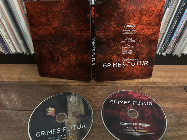 Crímenes del futuro steelbook 4k frances 