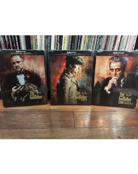 Trilogía el padrino 4k steelbook. 