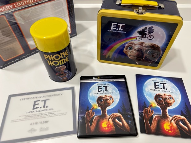 E.T el extraterrestre . Box 40 aniversario USA