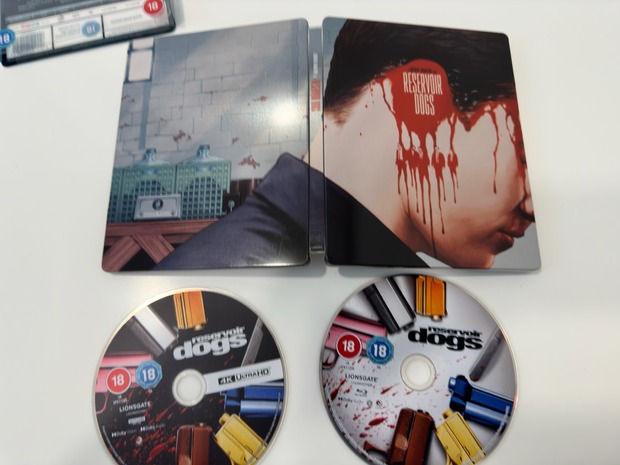 Reservoir dogs steelbook 4k zavvi