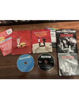 Pulp fiction 4k steelbook y amaray USA.