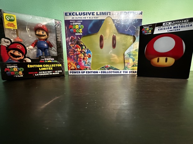 Las 3 de Súper Mario…….