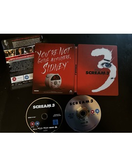 Scream 3 4k steelbook UK