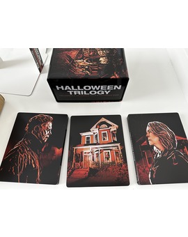 La noche de Halloween trilogía steelbook 4k