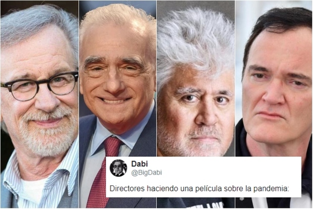 Directores de cine haciendo una película sobre la pandemia [Parodia]